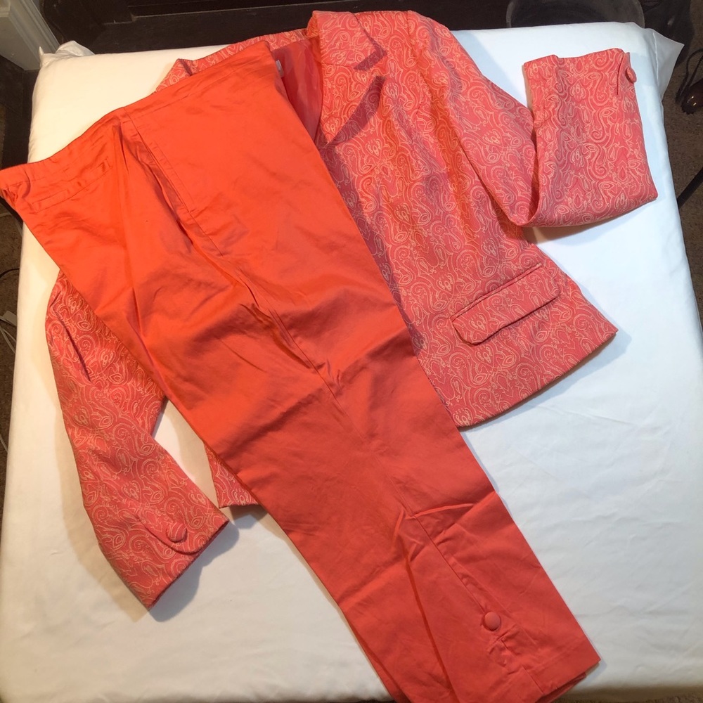 Beautiful lined pantsuit - Picture 3 of 6